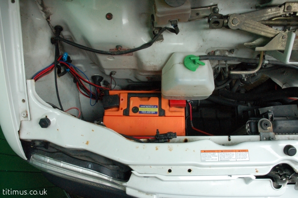 Suzuki Carry Camper Under Bonnet Leisure Battery